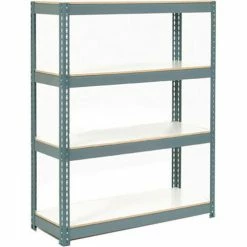 Global Industrial™ Extra Heavy Duty Shelving 36Wx24Dx60H 4 Shelves 1500 lbs. Cap. Per Shelf GRY