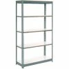 Global Industrial™ Extra Heavy Duty Shelving 48Wx18Dx60H 5 Shelves 1500 lbs. Cap. Per Shelf GRY