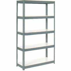 Global Industrial™ Extra Heavy Duty Shelving 36Wx24Dx60H 6 Shelves 1500 lbs. Cap. Per Shelf GRY