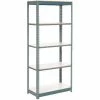 Global Industrial™ Extra Heavy Duty Shelving 48Wx24Dx96H 6 Shelves 1200 lbs. Cap. Per Shelf GRY