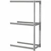 Global Industrial™ Expandable Add-On Rack 48Wx12Dx84H, 3 Levels No Deck 1500 Lb Per Level, Gray
