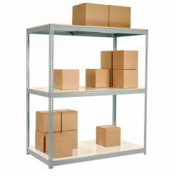 Global Industrial™ Additional Shelf With Laminated Deck 48"W x 24"D - Gray