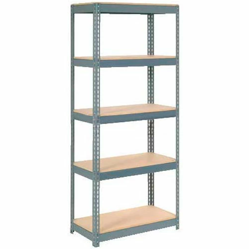 Global Industrial Extra Heavy Duty Shelving 36"W x 24"D x 72"H With 5 Shelves, Wood Deck, Gry 1 Global Industrial Extra Heavy Duty Shelving 36"W x 24"D x 72"H With 5 Shelves, Wood Deck, Gry