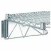 Nexel 24" Silver Epoxy Single Arm Shelf Bracket (Pair)