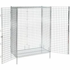 Nexel® Poly-Z-Brite®, Security Shelving Unit, 36"W x 18"D x 66"H -Shelving Sales Store 320928C 02 1