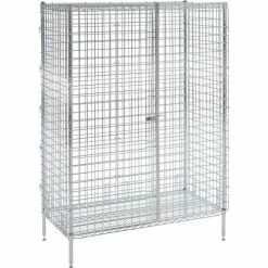 Nexel® Poly-Z-Brite®, Security Shelving Unit, 36"W x 18"D x 66"H -Shelving Sales Store 320928C 03 1