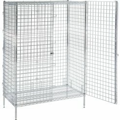 Nexel® Poly-Z-Brite®, Security Shelving Unit, 36"W x 18"D x 66"H -Shelving Sales Store 320928C 04 1