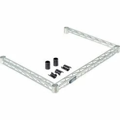 Nexel® WF1830Z Poly-Z-Brite® Three-Sided Wire Frame 30"W x 18"D