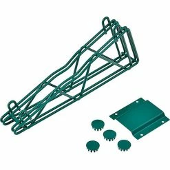 Nexel 12" Double Arm Fixed Shelf Bracket - Poly-Green®