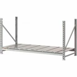Global Industrial Additional Level, Steel Deck, 96"Wx24"D