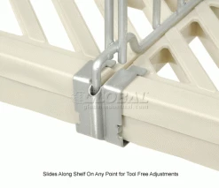 Nexel®, Nexelite®, Shelf Divider, 24"D x 8"H 10 Nexel®, Nexelite®, Shelf Divider, 24"D x 8"H -Shelving Sales Store 331442 2wco 1