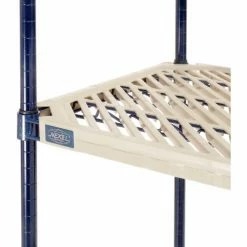 Nexel®, Nexelite®, 4 Tier, Vented Plastic Mat Shelving Unit, 72"W x 18"D x 63"H -Shelving Sales Store 331487N 08