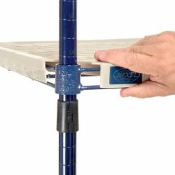 Nexel®, Nexelite®, 4 Tier, Vented Plastic Mat Shelving Unit, 72"W x 24"D x 63"H -Shelving Sales Store 331487N 09 2