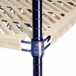 Nexel®, Nexelite®, 4 Tier, Vented Plastic Mat Shelving Unit, 30"W x 18"D x 63"H -Shelving Sales Store 331499N 10 1