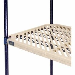 Nexel®, Nexelite®, 4 Tier, Vented Plastic Mat Shelving Unit, 30"W x 18"D x 63"H -Shelving Sales Store 331499N 11 1