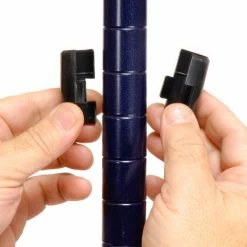 Nexel®, Nexelite®, 4 Tier, Vented Plastic Mat Shelving Unit, 30"W x 24"D x 63"H -Shelving Sales Store 331499N 13 2