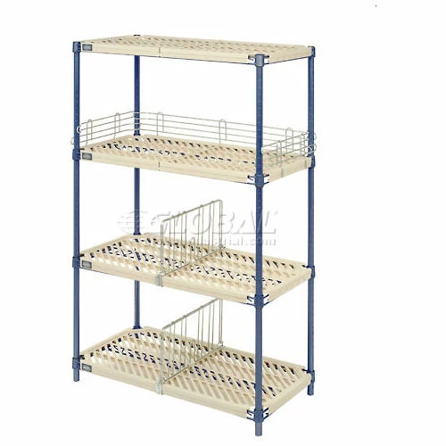Nexel®, Nexelite®, Shelf Divider, 24"D x 8"H 3 Nexel®, Nexelite®, Shelf Divider, 24"D x 8"H - Image 3