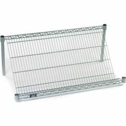 Nexel® SS1836C Chrome Slant Wire Shelf 36"W x 18"D