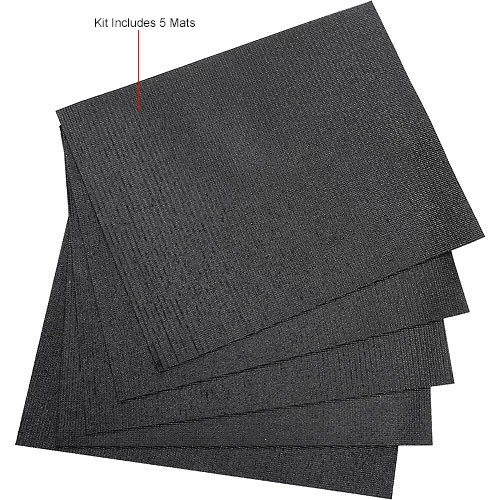 Drawer Mat Kit for 30"Wx27"D Global Industrial Modular Drawer Cabinet, Black 9 Drawer Mat Kit for 30"Wx27"D Global Industrial Modular Drawer Cabinet, Black - Image 9