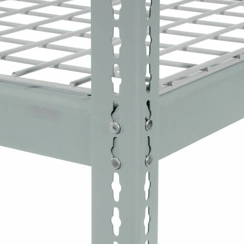 Global Industrial Wire Deck Bulk Rack Shelf 96"W x 48"D - Gray 7 Global Industrial Wire Deck Bulk Rack Shelf 96"W x 48"D - Gray - Image 7