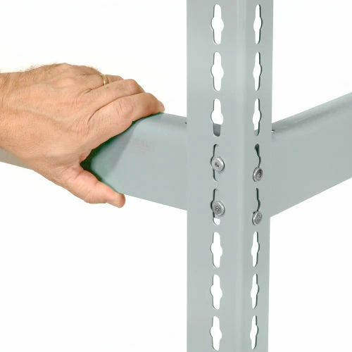 Global Industrial Wire Deck Bulk Rack Shelf 96"W x 48"D - Gray 9 Global Industrial Wire Deck Bulk Rack Shelf 96"W x 48"D - Gray - Image 9