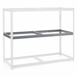 Global Industrial™ Additional Level For Wide Span Rack 72"W x 36"D No Deck 900 Lb Capacity, Gry