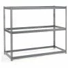 Global Industrial™ Wide Span Rack 72"Wx24"Dx84"H W/ 3 Shelves No Deck 750 Lb Capacity Per Level