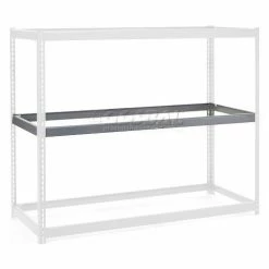 Global Industrial™ Additional Level For Wide Span Rack 48"Wx24"D No Deck 1200 Lb Capacity, Gray