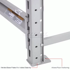 Global Industrial™ Record Storage Rack Starter 60"W x 18"D x 72"H -Shelving Sales Store 504530 6wco