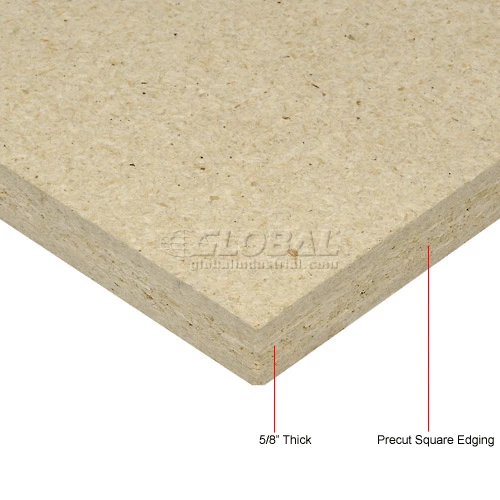 Global Industrial™ Wood Deck 60"W X 36"D X 5/8" Thick 5 Global Industrial™ Wood Deck 60"W X 36"D X 5/8" Thick - Image 5