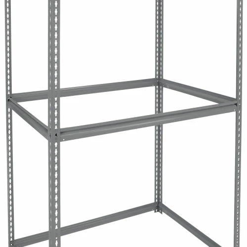 Global Industrial High Cap. Starter Rack 48Wx48Dx84H 3 Levels Wire Deck 1500lb Per Shelf GRY 7 Global Industrial High Cap. Starter Rack 48Wx48Dx84H 3 Levels Wire Deck 1500lb Per Shelf GRY - Image 7