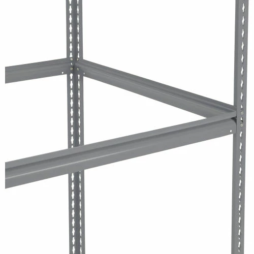 Global Industrial High Cap. Starter Rack 48Wx48Dx84H 3 Levels Wire Deck 1500lb Per Shelf GRY 8 Global Industrial High Cap. Starter Rack 48Wx48Dx84H 3 Levels Wire Deck 1500lb Per Shelf GRY - Image 8