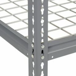 Global Industrial™ High Cap. Starter Rack 72'Wx48Dx84H 3 Levels Wire Deck 1000lb Per Shelf GRY -Shelving Sales Store 580921GY 03