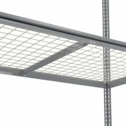 Global Industrial™ High Cap. Starter Rack 72'Wx48Dx84H 3 Levels Wire Deck 1000lb Per Shelf GRY -Shelving Sales Store 580921GY 05