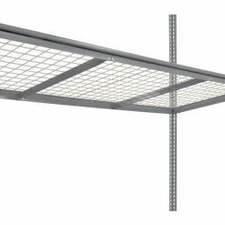 Global Industrial™ High Capacity Starter Rack 96x24x843 Levels Wire Deck 800lb Per Shelf GRY -Shelving Sales Store 580924GY 05 1