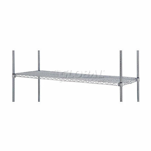 Nexel® E-Z Adjust Shelf 60x18 with Clips & 4 Hooks 14 Nexel® E-Z Adjust Shelf 60x18 with Clips & 4 Hooks - Image 14