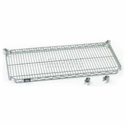 Nexel® S1848AZ Poly-Z-Brite® Quick Adjust Wire Shelf 48"W x 18"D