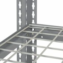 Global Industrial™ High Cap. Add-On Rack 60Wx24Dx60H 3 Levels Wire Deck 1300 Lb. Per Level GRY -Shelving Sales Store 581026GY 04