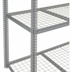 Global Industrial™ High Cap. Add-On Rack 72Wx24Dx84H 3 Levels Wire Deck 1000 Lb. Per Level GRY -Shelving Sales Store 581029GY 02