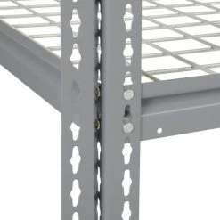 Global Industrial™ High Cap. Add-On Rack 72Wx24Dx84H 3 Levels Wire Deck 1000 Lb. Per Level GRY -Shelving Sales Store 581029GY 03