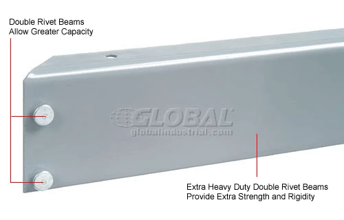 Global Industrial™ Additional Shelf Level Boltless Wire Deck 48"W x 24"D - Gray 10 Global Industrial™ Additional Shelf Level Boltless Wire Deck 48"W x 24"D - Gray - Image 10