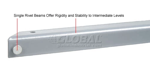 Global Industrial™ Additional Shelf Level Boltless Wood Deck 36"W x 24"D - Gray 11 Global Industrial™ Additional Shelf Level Boltless Wood Deck 36"W x 24"D - Gray - Image 11