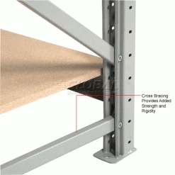 Global Industrial™ Record Storage Rack Starter 60"W x 18"D x 72"H -Shelving Sales Store 613131 4wco