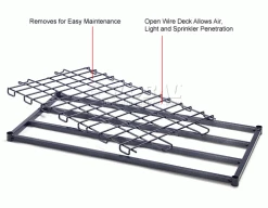 Nexelon® DS1848N Heavy Duty Wire Shelf 48"W x 18"D -Shelving Sales Store 653262 2wco 2