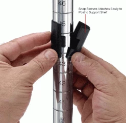 Nexel® P42C Chrome Post 42"H - 4 Pack -Shelving Sales Store 711234IN 2wco