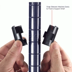 Nexel® P74N Nexelon® Post 74"H - 4 Pack -Shelving Sales Store 711245IN 2wco