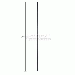 Nexel® P74N Nexelon® Post 74"H - 4 Pack -Shelving Sales Store 711245IN dim