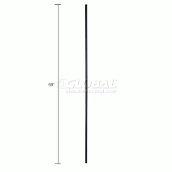 Nexel® P68N Nexelon® Post 68"H - 4 Pack -Shelving Sales Store 711253IN dim