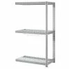 Global Industrial™ Expandable Add-On Rack 48x18x84 3 Level Wire Deck 1500 lb. Cap Per Level GRY