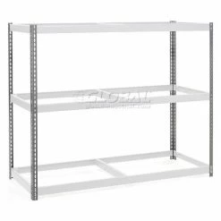 Global Industrial™ 5' High Gray Angle Post Set of 4